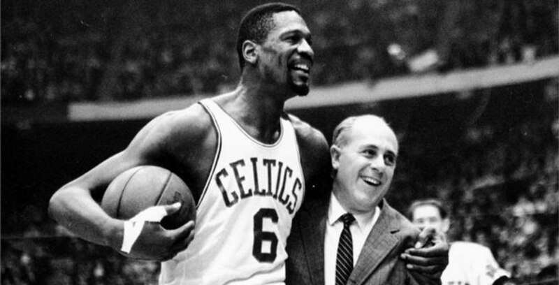 Bill Russell y Red Auerbach