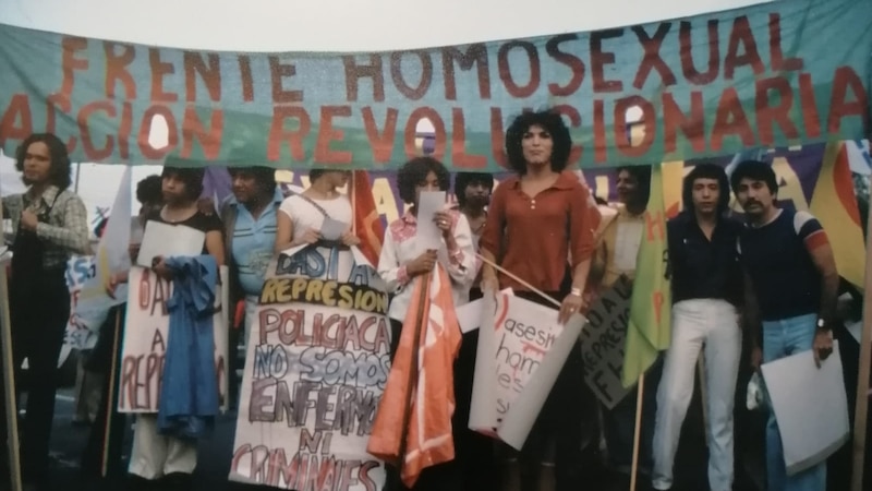 Marcha del orgullo gay en España en los años 70