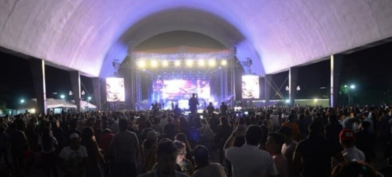 Concierto de rock en vivo