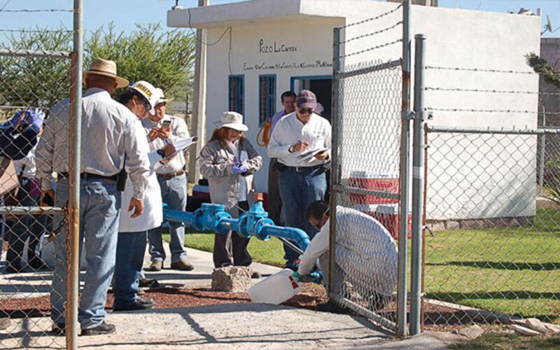 Inauguración de una nueva planta de tratamiento de agua en México