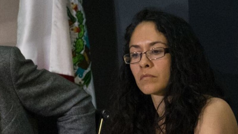 La periodista mexicana Lydia Cacho, defensora de los derechos humanos.