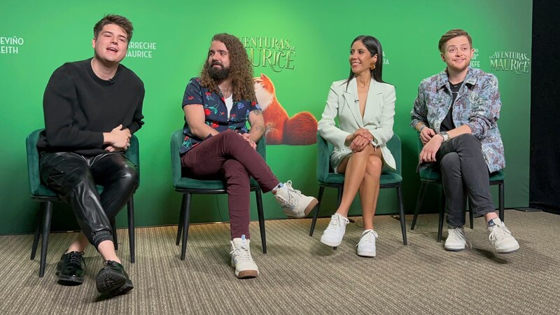 Entrevista a los actores de doblaje de la película "Las Aventuras de Maurice"