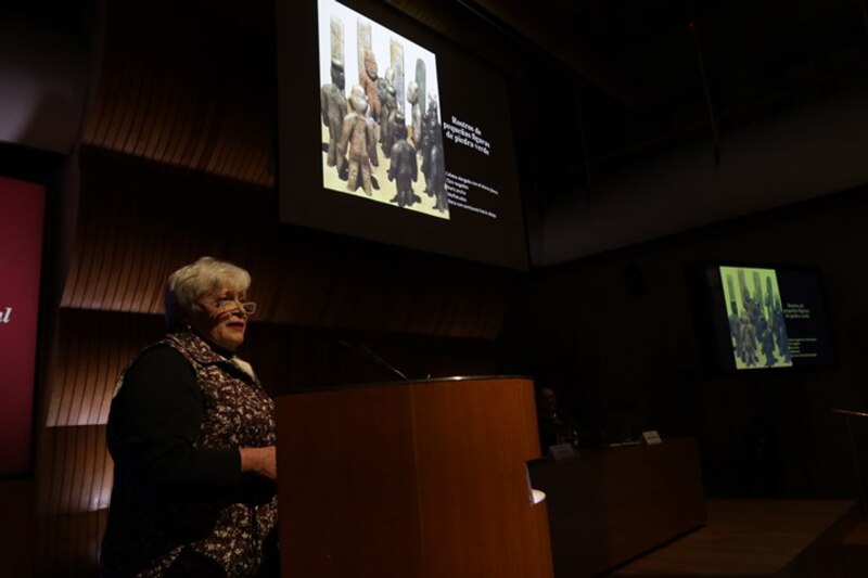 La arqueóloga Ruth Shady expone sobre Caral, la ciudad más antigua de América