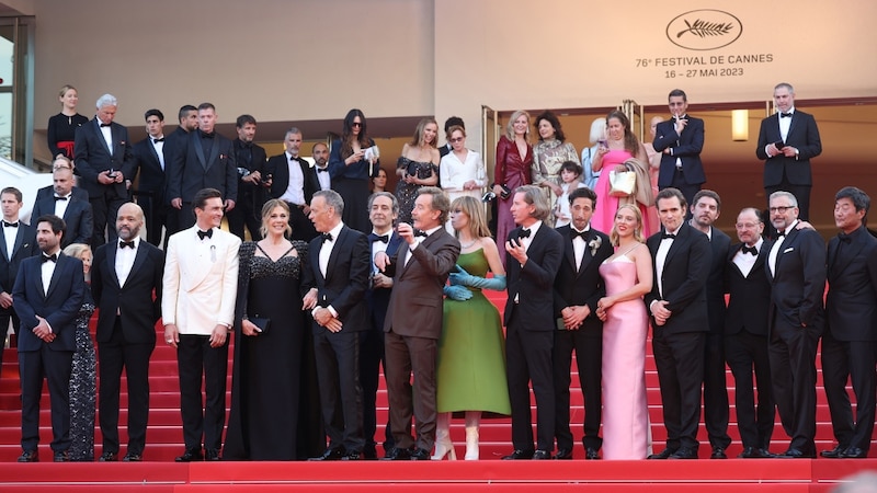 Estrellas en la alfombra roja del Festival de Cine de Cannes