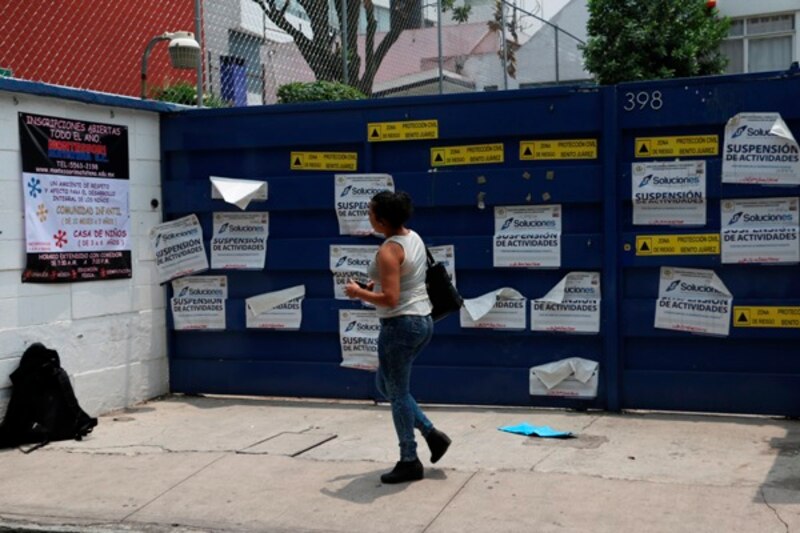 Suspensión de actividades