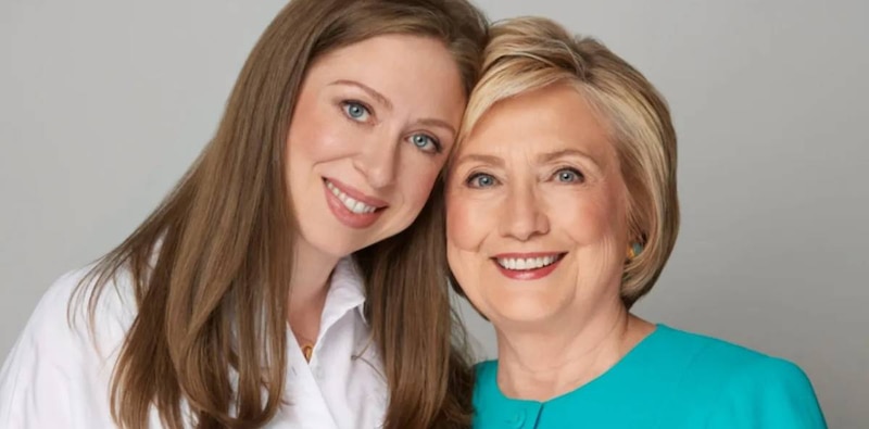 Madre e hija, Hillary Clinton y Chelsea Clinton