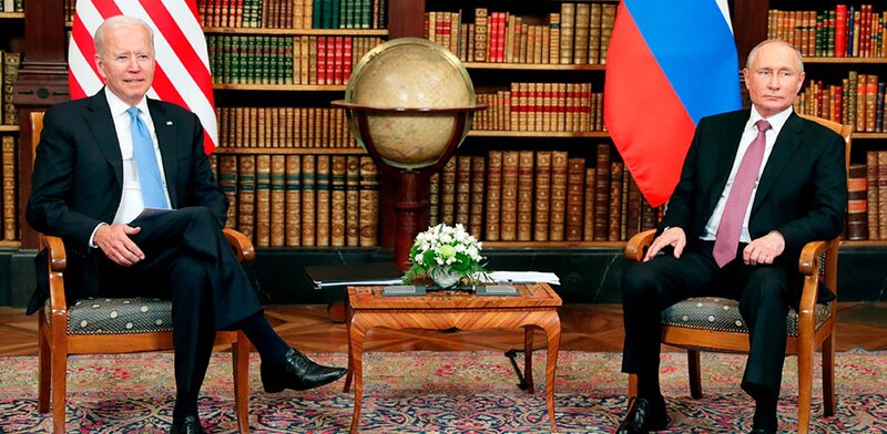 Biden y Putin se reúnen en Ginebra para discutir las relaciones entre Estados Unidos y Rusia