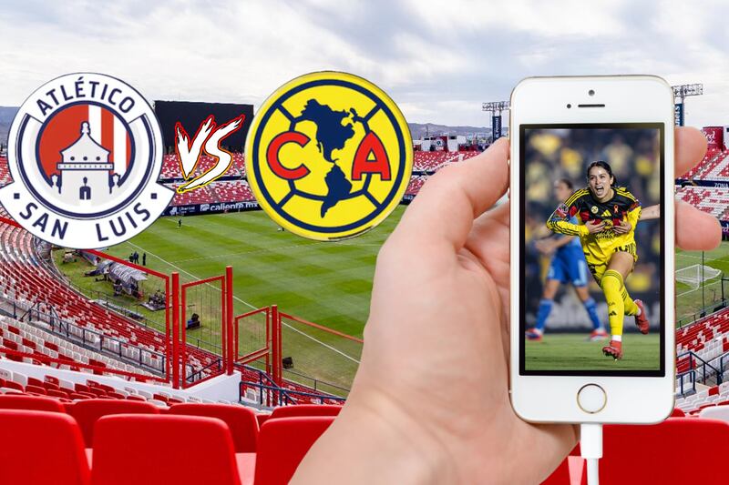 Atlético San Luis vs América Femenil  en vivo