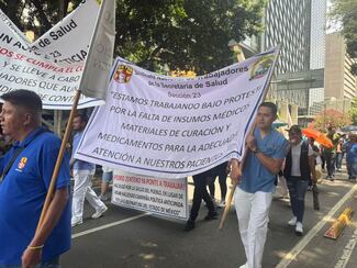 Alista personal de salud mexiquense marcha al Zócalo este 19 de noviembre;  reclaman desabasto de medicamentos