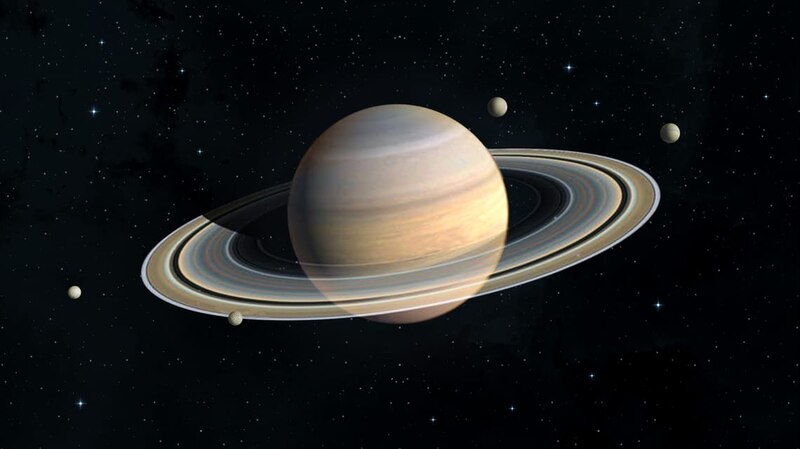 Saturno, el sexto planeta del sistema solar