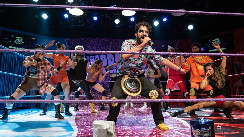 ¡Pelea de lucha libre!