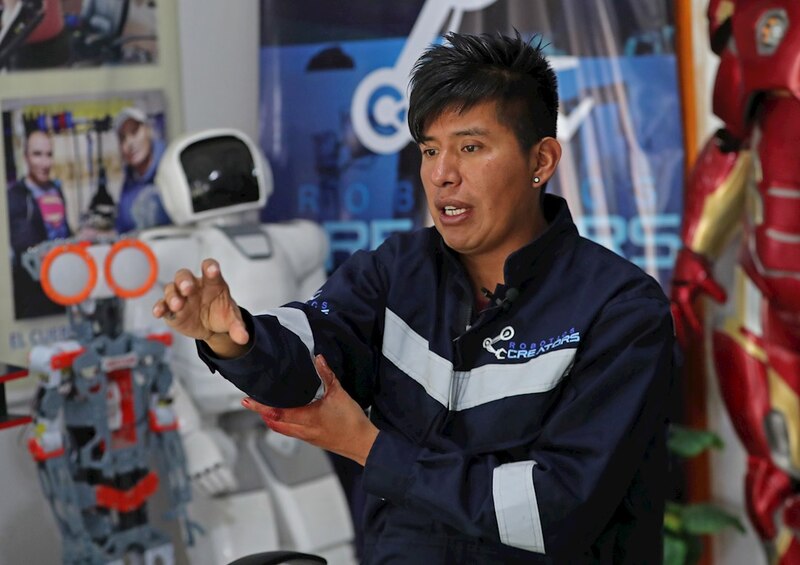 El ingeniero peruano que crea robots para ayudar a personas con discapacidad