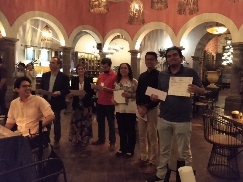 Entrega de reconocimientos a los ganadores del concurso de fotografía "México a través de mi lente".