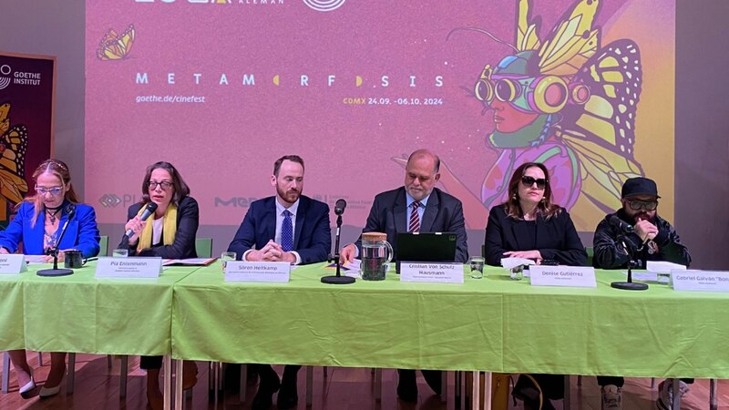 Presentación de la 1a edición del Festival de Cine Alemán en México "Metamorfosis"