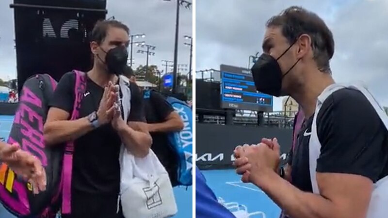 Nadal se despide de Australia con un emotivo discurso