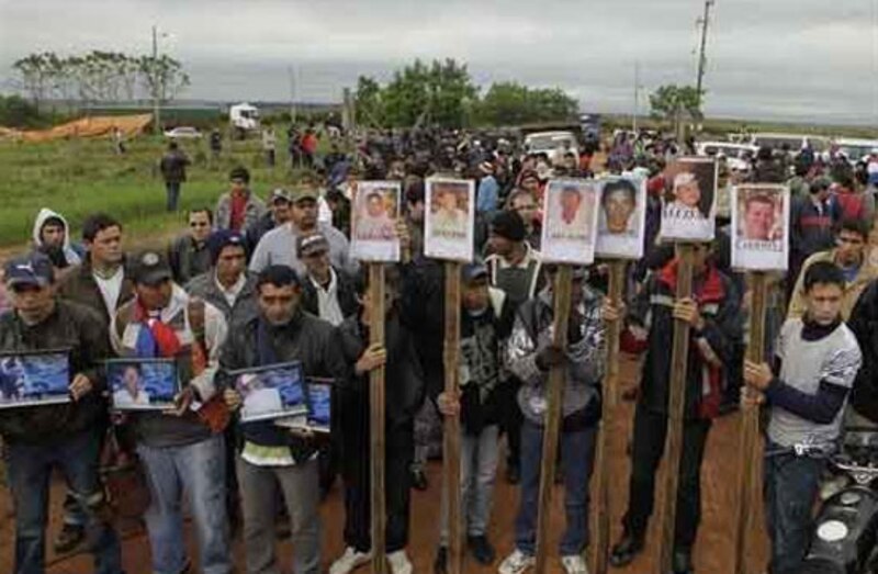 Marcha por la aparición con vida de los desaparecidos