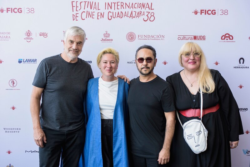 Invitados en la alfombra roja del 38° Festival Internacional de Cine en Guadalajara