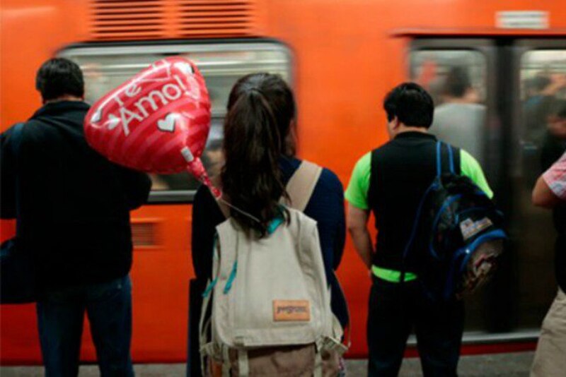 Amor en el metro