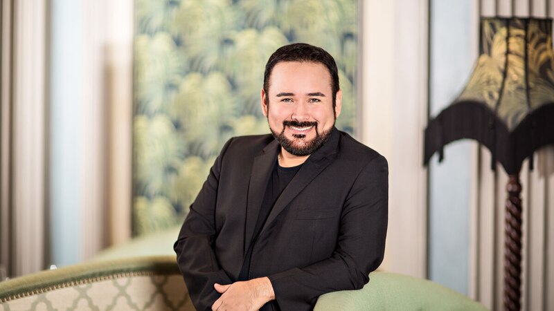 El actor mexicano, comediante y presentador de televisión Omar Chaparro.