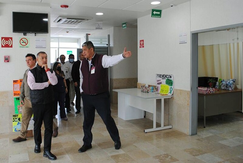Recorrido por las instalaciones del Hospital Materno Infantil de Mexicali