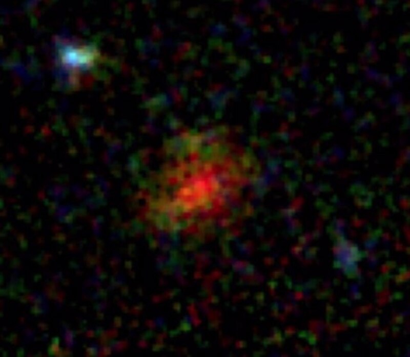 Una galaxia espiral barrada