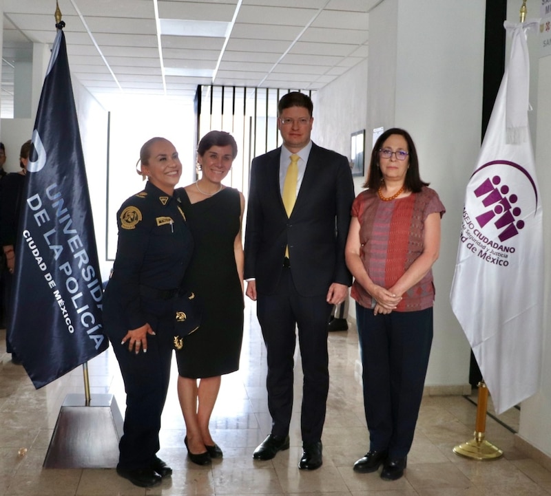 Integrantes del Consejo Ciudadano y la SSC