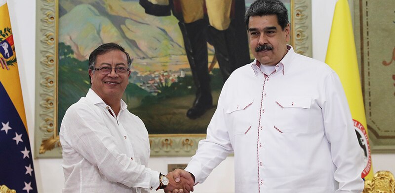 El presidente Nicolás Maduro se reúne con el gobernador del estado Vargas, Jorge Luis García Carneiro