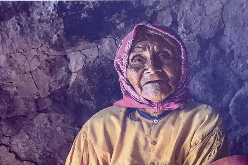 Abuela indígena mexicana