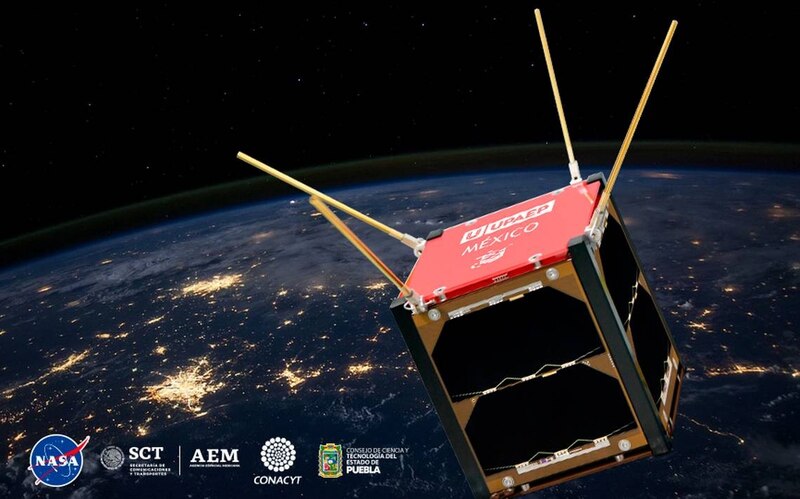 Lanzamiento del satélite mexicano UPAEP-1