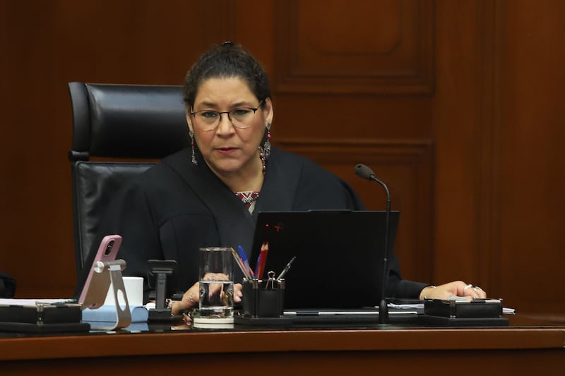 Lenia Batres, ministra de la Suprema Corte de Justicia de la Nación