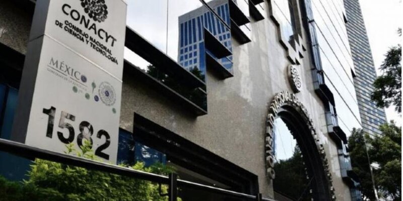 Edificio del Consejo Nacional de Ciencia y Tecnología (CONACYT) en la Ciudad de México.