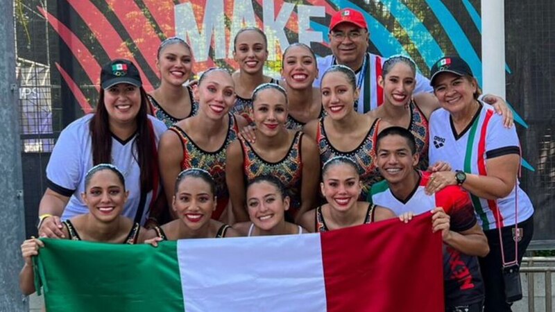 La selección mexicana de nado sincronizado, campeona en los Juegos Panamericanos de Lima 2019