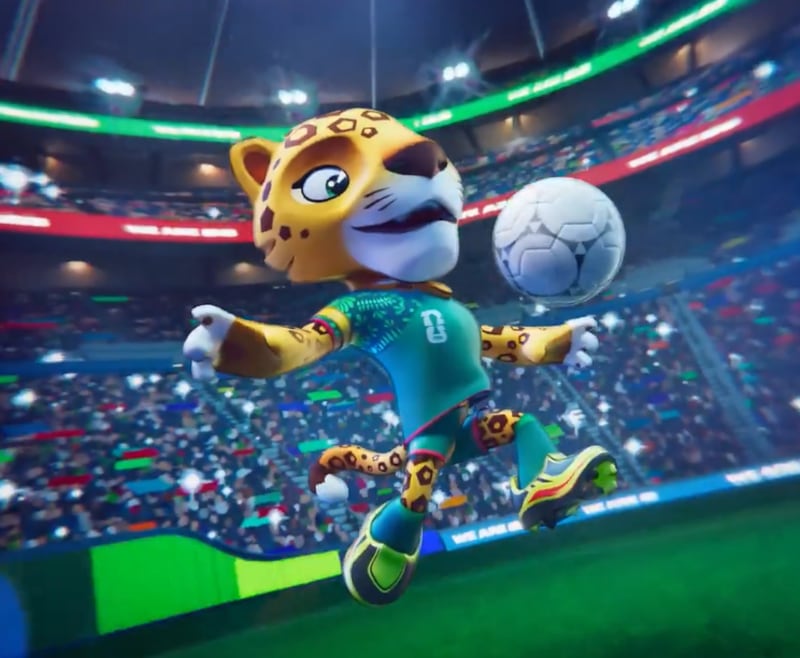 Zayu: La tercera mascota mundialista en la historia de México es un jaguar delantero.
