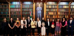 Rosa Icela se reunió con la vicepresidenta de CIDH para presentar las acciones de fortalecimiento de los derechos humanos 