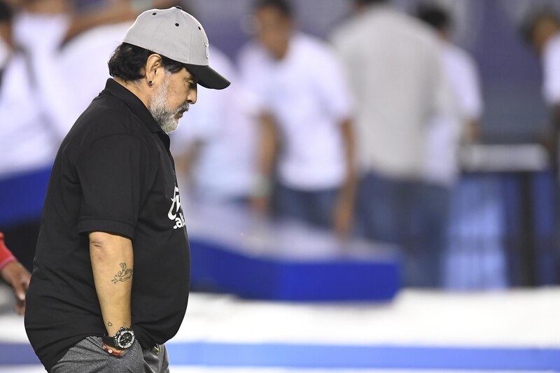 Diego Maradona, el ídolo del fútbol argentino