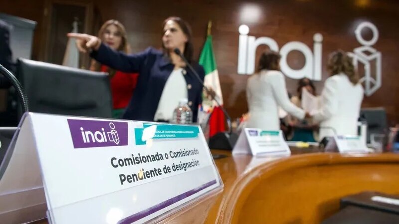 INAI sesiona para elegir a su nueva comisionada