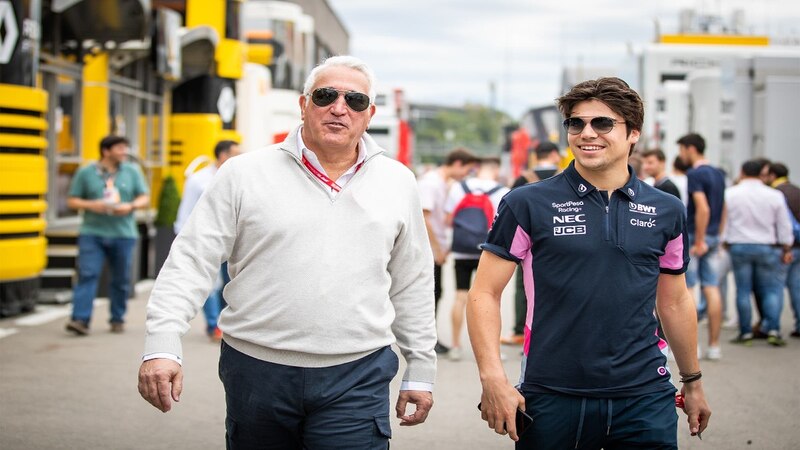 Sergio Pérez y su padre Antonio Pérez.