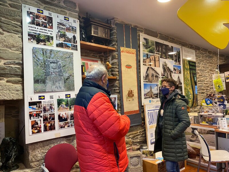 Presentación del Camino de Shikoku en la Oficina de Turismo de Santiago de Compostela