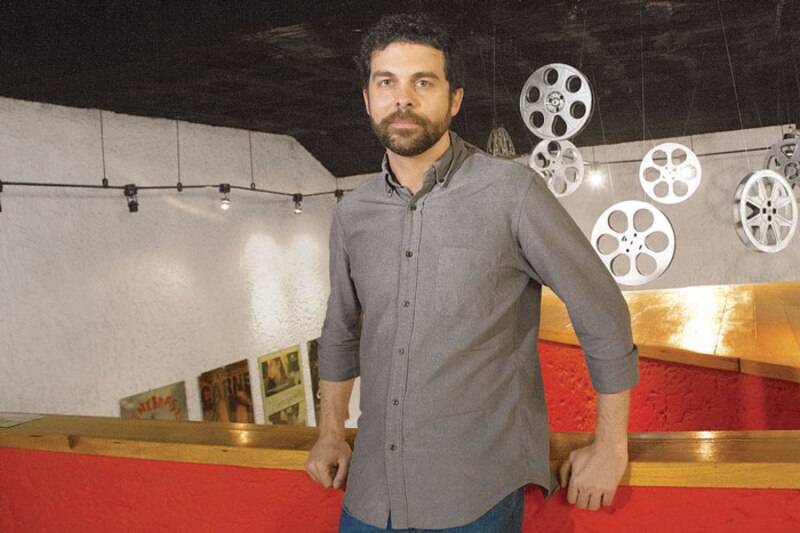 El director de cine independiente, Nacho Vigalondo, en el Festival de Cine de Málaga.