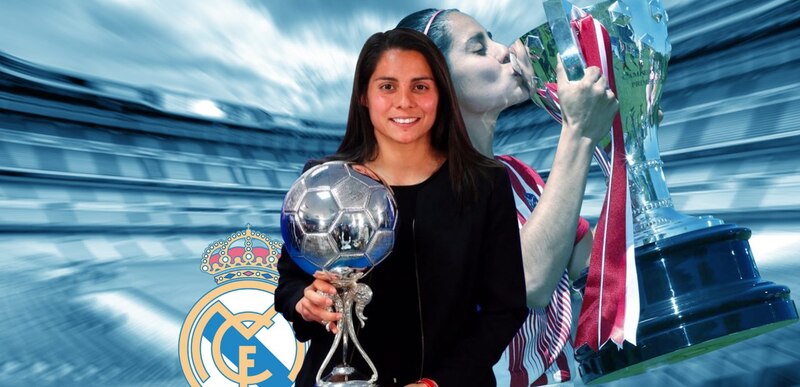 La jugadora mexicana Kenti Robles, campeona con el Real Madrid
