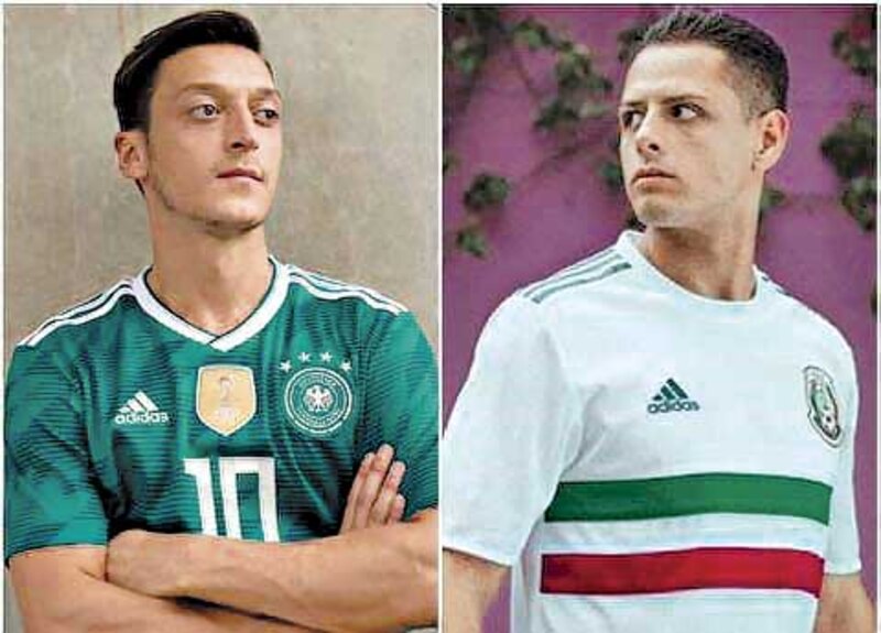 ¡Los uniformes de las selecciones de fútbol de Alemania y México para el Mundial de Qatar 2022!