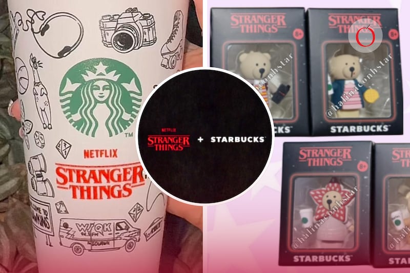 Starbucks está listo para el estreno de la última temporada de ‘Stranger Things’ y lanzará una colaboración colorida