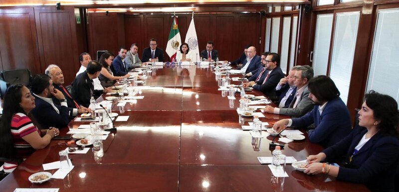 Reunión de trabajo del gabinete de seguridad