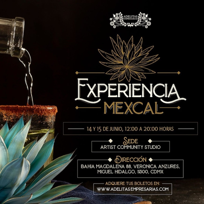 Cartel del evento Experiencia Mexcal