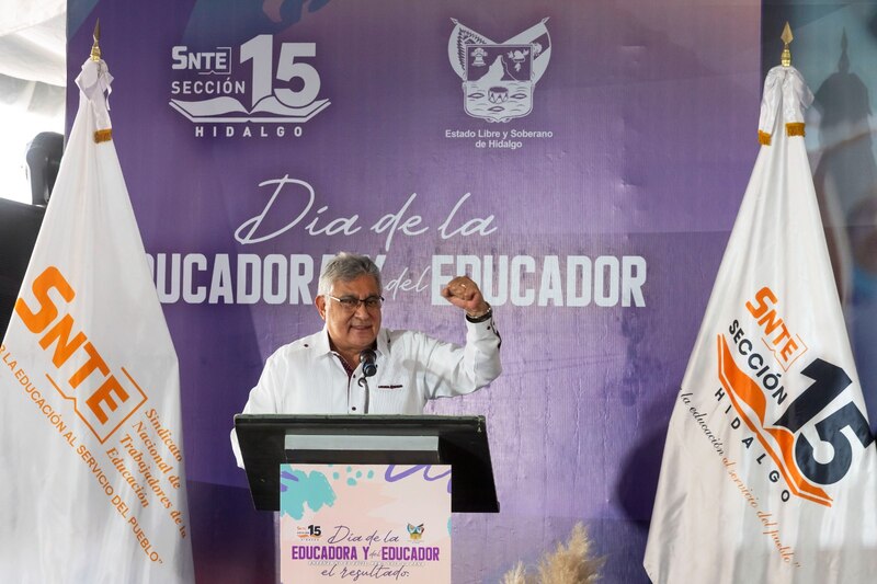 - SNTE Sección 15 Hidalgo celebra el Día del Educador