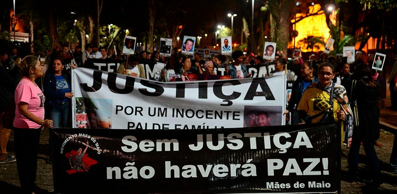 Protesta por la justicia en Brasil