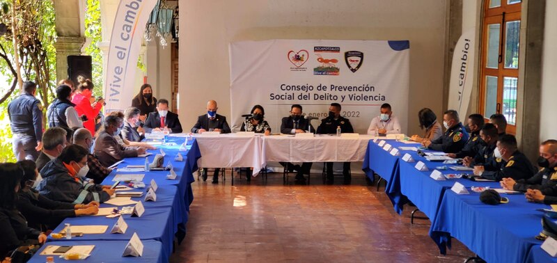 Instalación del Consejo de Prevención Social del Delito y Violencia en Azcapotzalco