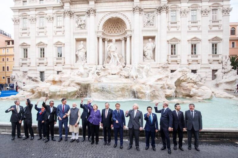 Líderes mundiales se reúnen en Roma para discutir el cambio climático