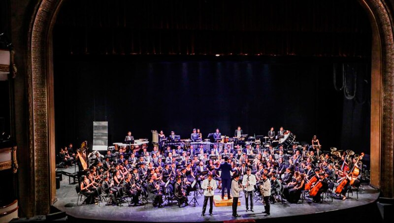 Orquesta sinfónica en vivo