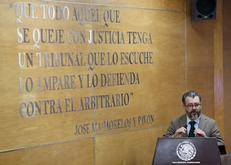 Una vez más, discurso del presidente del TEPJF se centra en justica con racionalidad presupuestal